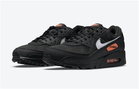 Nike Air Max 90 Schwarz Orange Herren – DJ6881